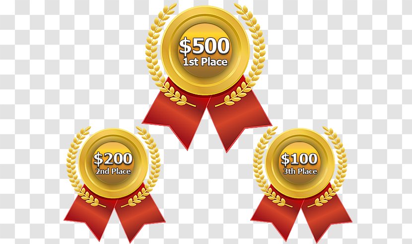 Gold Medal Olympic Clip Art - Badge - Cash Prize Transparent PNG