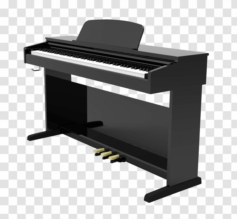 Digital Piano Electric Pianet Electronic Keyboard Fortepiano - Cartoon Transparent PNG