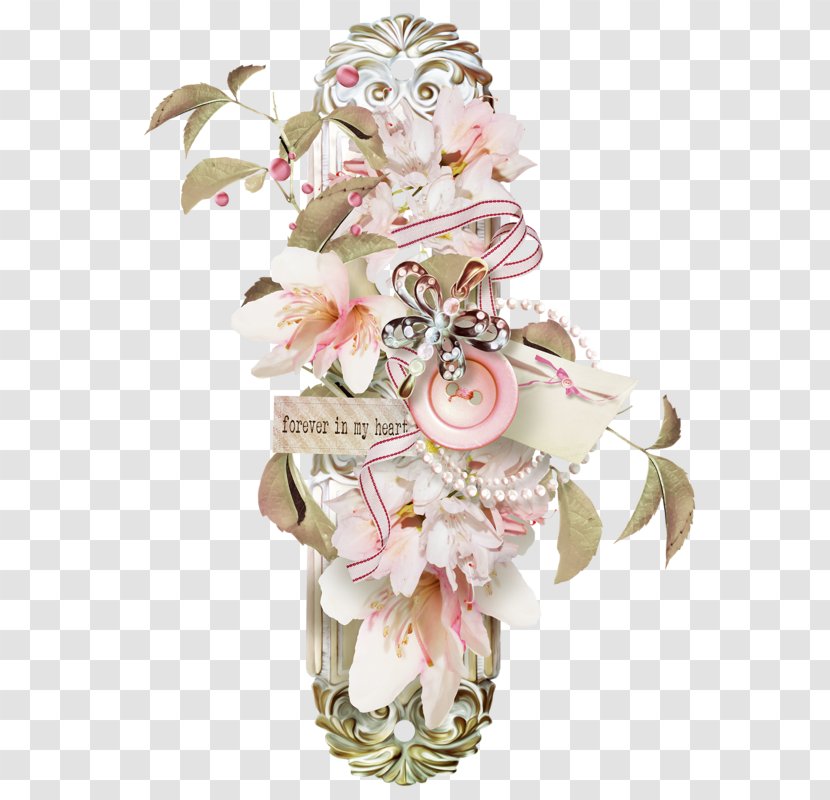 Cut Flowers Paper - Button - Tube Transparent PNG