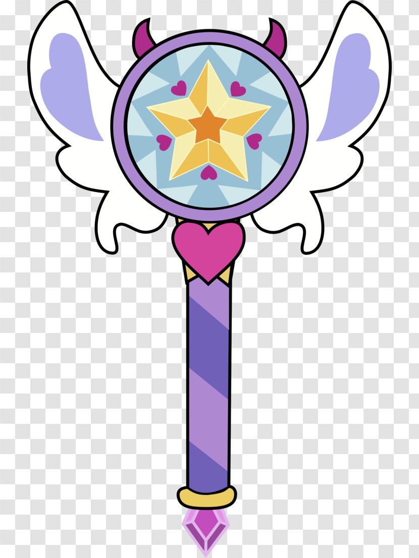 Butterfly Marco Diaz Wand Star Divide - Animation Transparent PNG