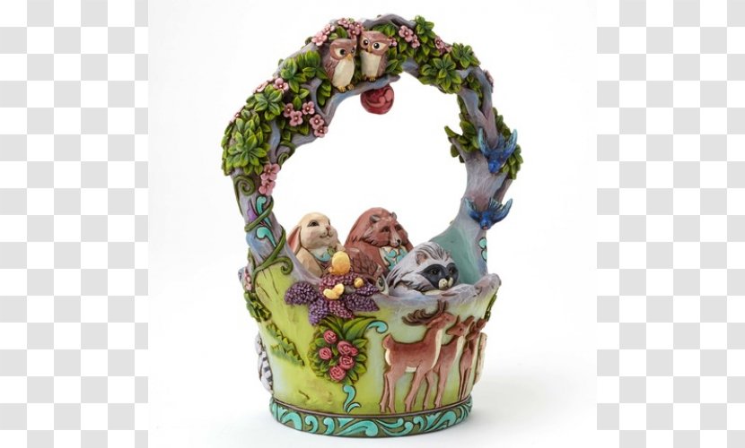 Easter Basket Porcelain Flowerpot Transparent PNG