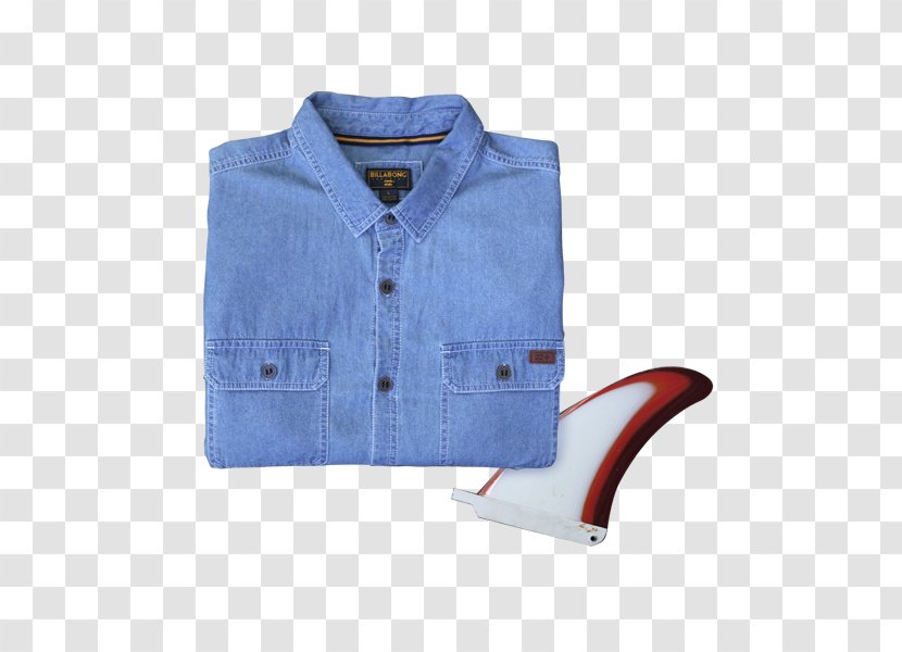 Gilets Denim Sleeve Button Barnes & Noble - Cobalt Blue - Rockstar Long Shirts Transparent PNG
