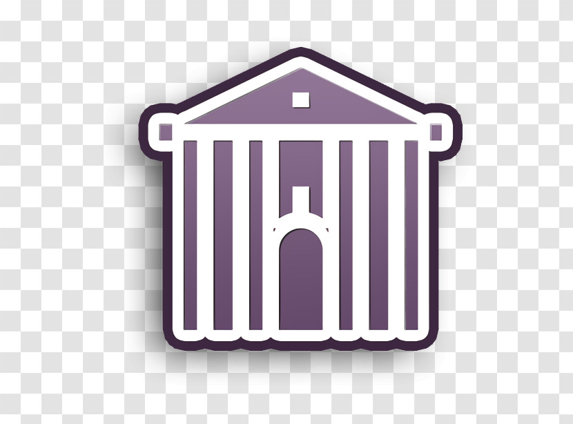 Town Hall Icon Urban Building Icon Town Icon Transparent PNG