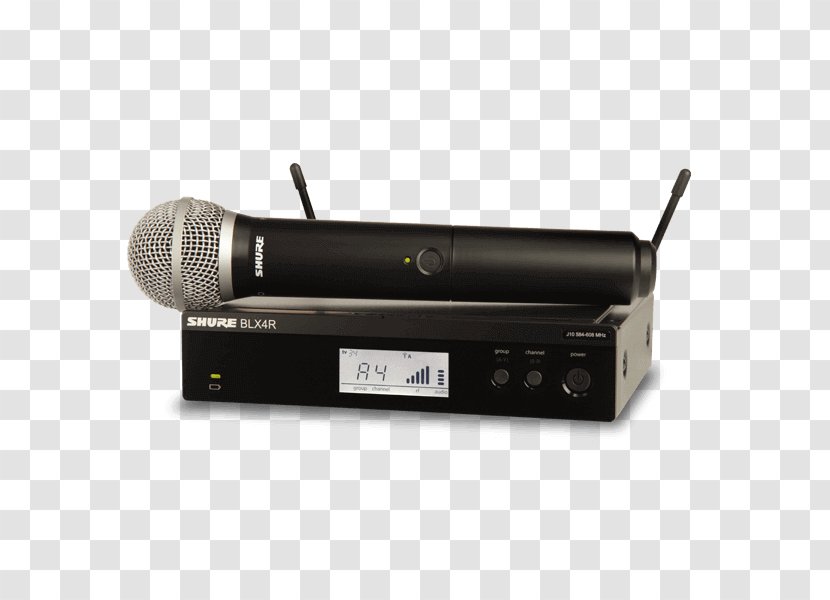Shure SM58 Wireless Microphone Beta 58A - Sm58 Transparent PNG