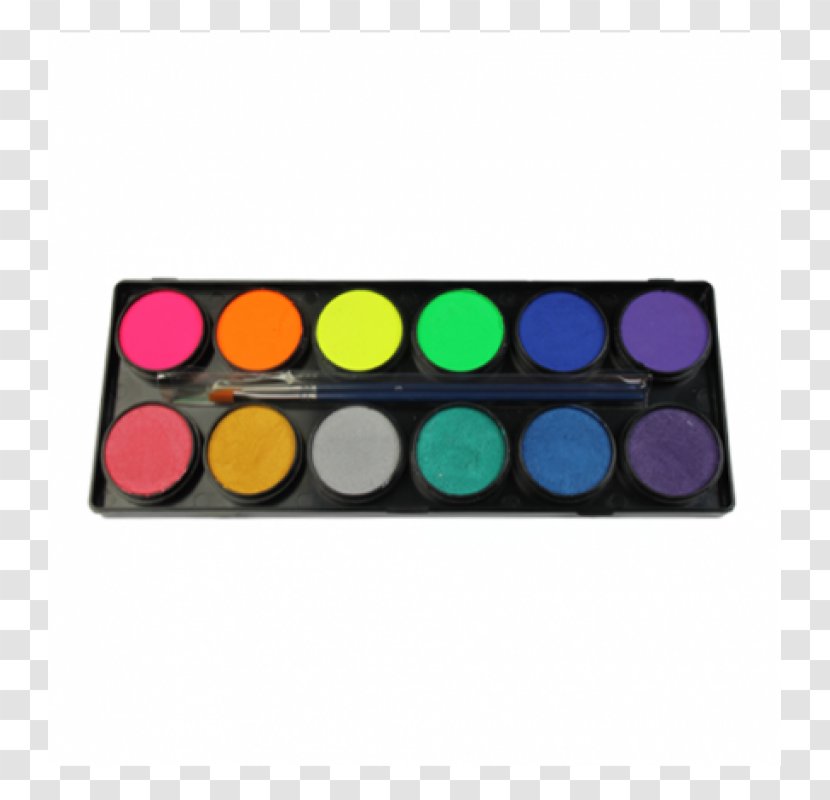 Eye Shadow Rectangle - Palette - Watercolor Transparent PNG