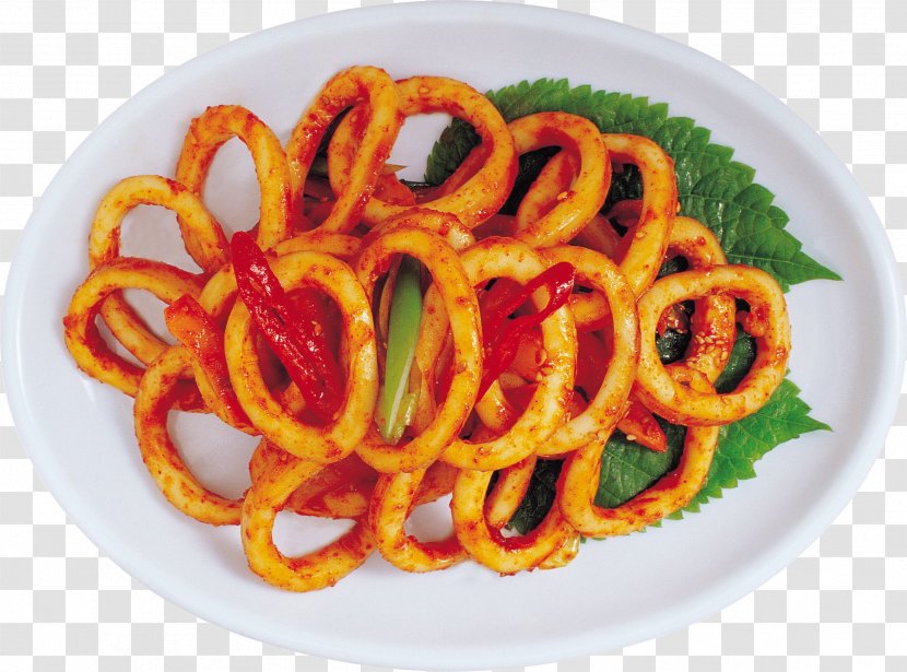 Onion Ring French Fries Seafood Pizza Squid As Food - Fried - Biscuit Transparent PNG