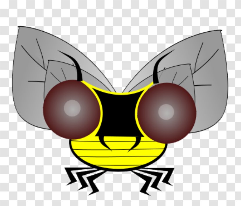 Insect Clip Art Yellow Logo Pollinator - Bumblebee - Beehive Mockup Transparent PNG