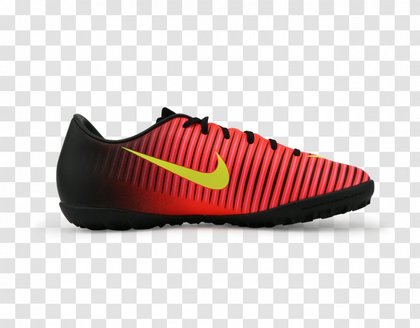 Nike Mercurial Vapor Football Boot Shoe Cleat - Orange Transparent PNG