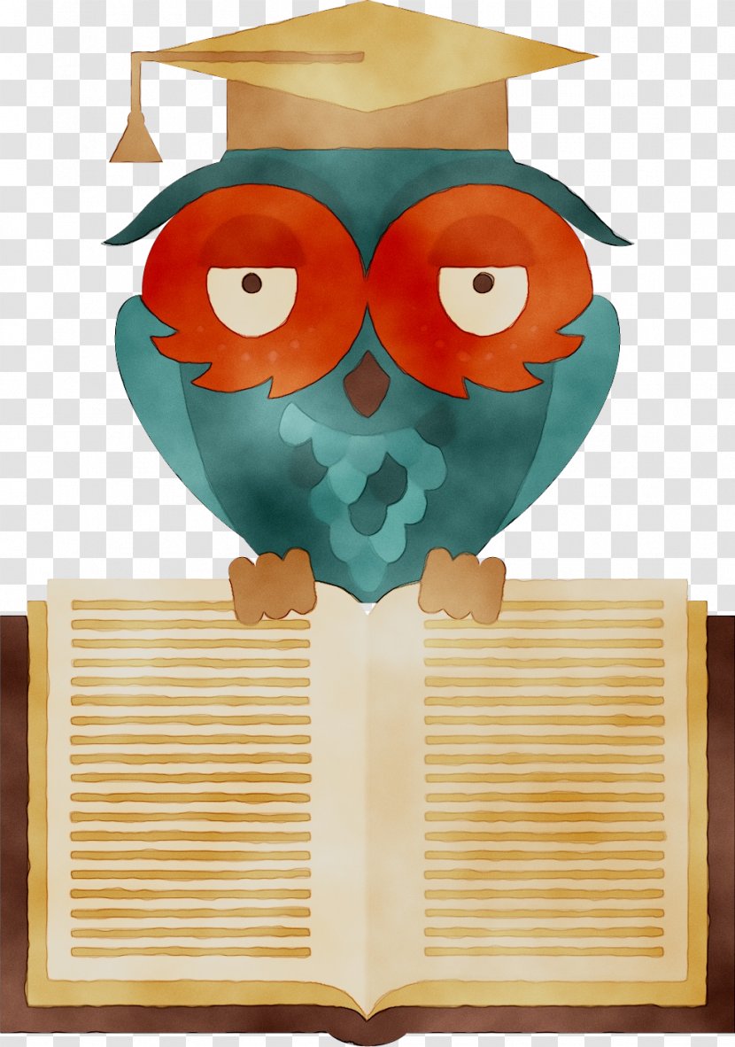 Owl Clip Art Teacher Vector Graphics - Education - Masters Degree Transparent PNG