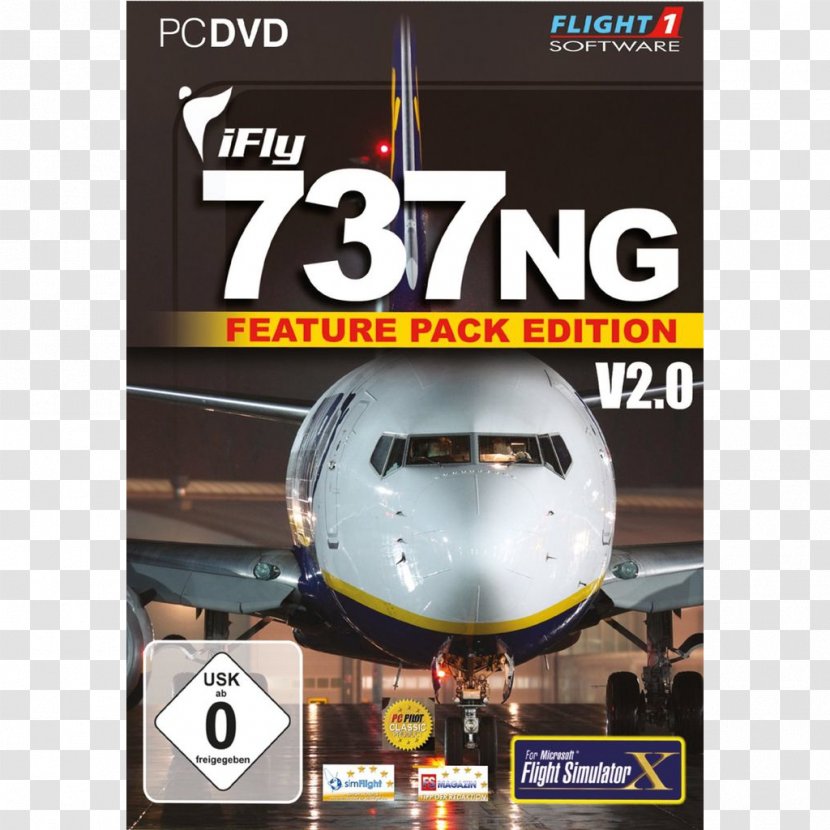 Microsoft Flight Simulator X Boeing 737 Next Generation 2004: A Century Of PC Game - Lockheed Martin Prepar3d - Computer Software Transparent PNG