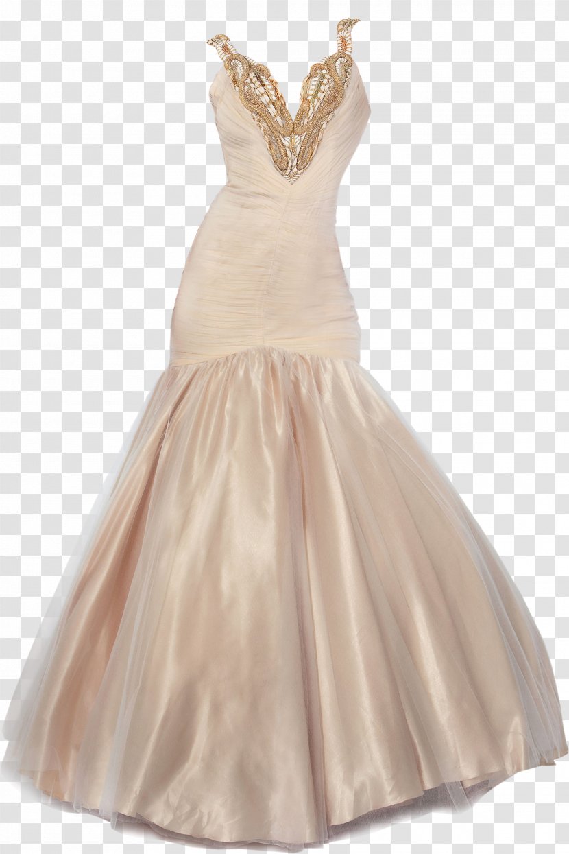 Contemporary Western Wedding Dress Fashion - Satin Transparent PNG