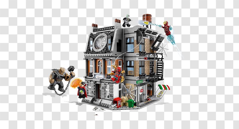 Lego Marvel Super Heroes Marvel's Avengers Sanctum Sanctorum Doctor Strange Spider-Man - Modular Buildings Transparent PNG