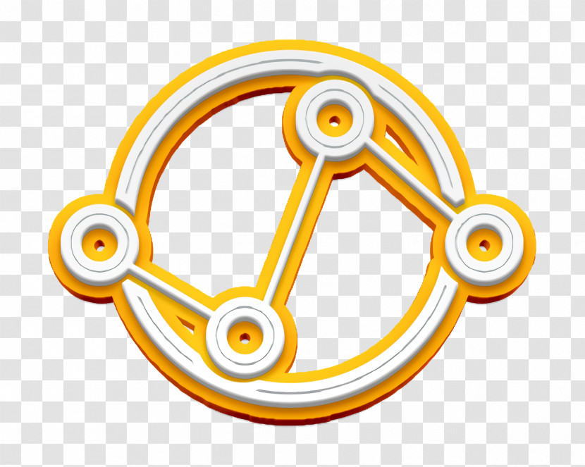 Interface Icon Data Analytics Interface Symbol Of Connected Circles Icon Data Icon Transparent PNG