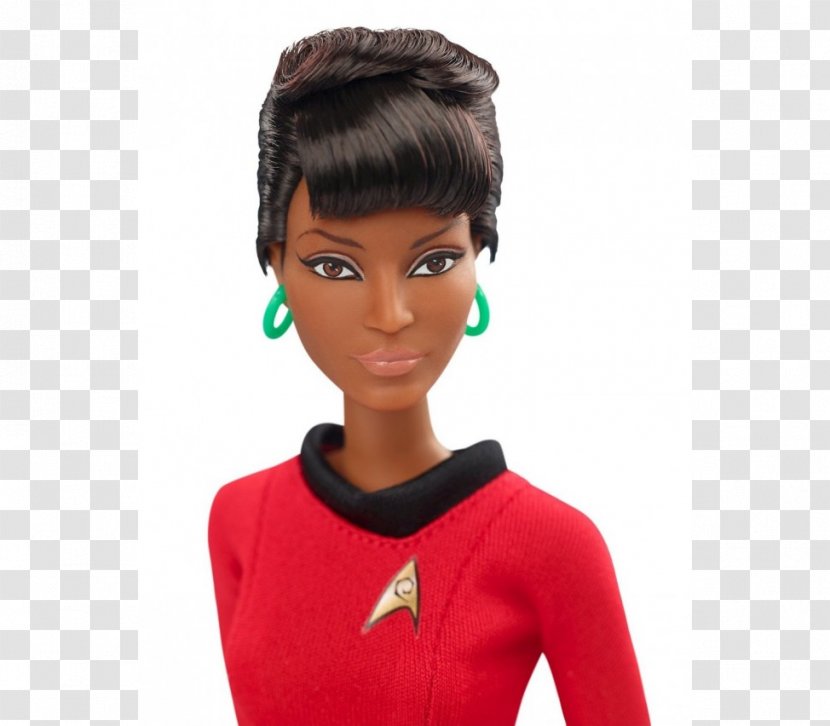 Uhura Barbie Star Trek: 25th Anniversary Nichelle Nichols - Hair Coloring Transparent PNG