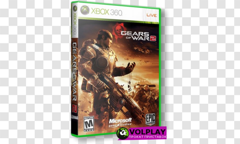 Gears Of War 2 3 4 Xbox 360 - Technology - Mobile Phones Transparent PNG