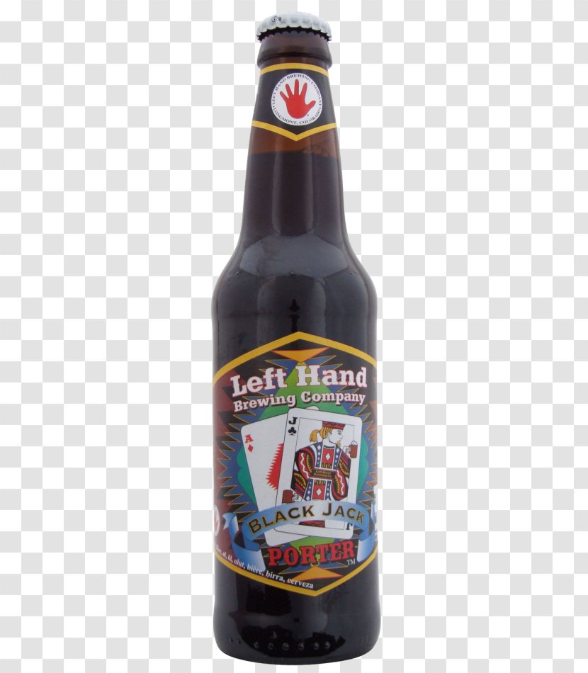 Ale Left Hand Brewing Company Beer Bottle Porter Transparent PNG