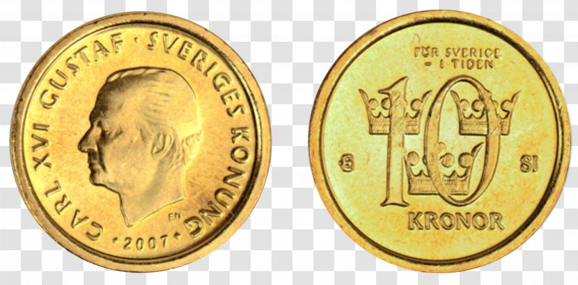 Coin Swedish Krona Danish Krone Monnaie De Paris Euro Transparent PNG