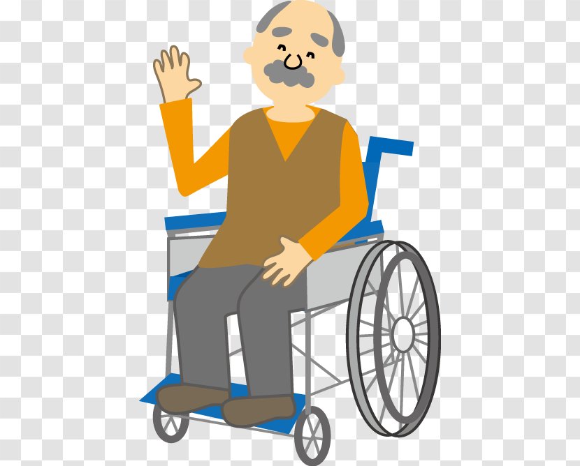 No Old Age Wheelchair Personal Care Assistant Caregiver - Grandfather Transparent PNG