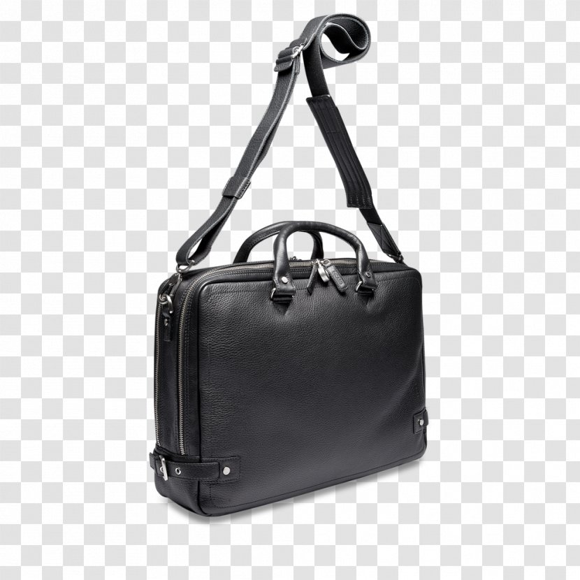 Leather Handbag Briefcase Tasche - Shoulder Bag - Men Transparent PNG