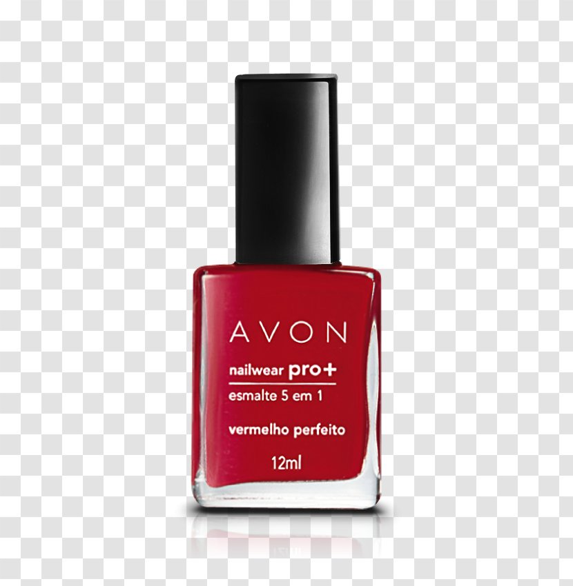 Nail Polish Avon Products Color Red - Makeup Transparent PNG
