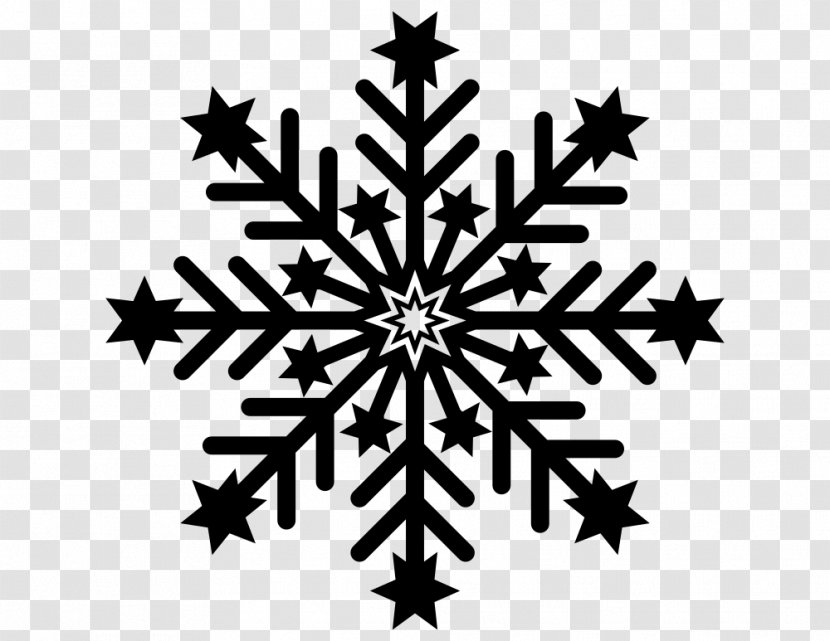 Snowflake Stencil Pen - Christmas Ornament Transparent PNG