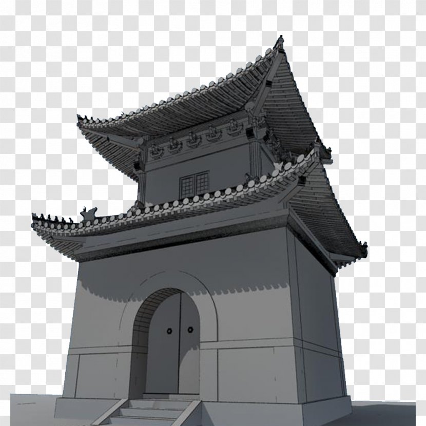 Facade Architecture Building - Google Images - A Stately Ancient City Gate Transparent PNG
