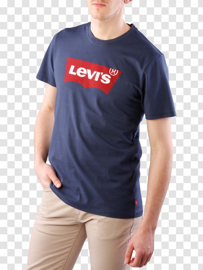 T-shirt Levi Strauss & Co. Top Sleeve Denim - Logos - Men's Shirts Transparent PNG