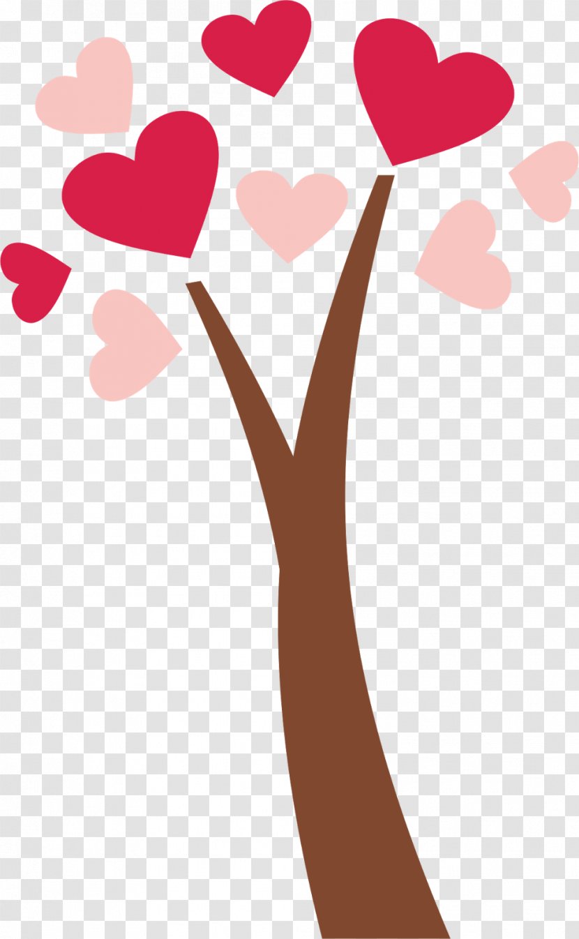 Valentine's Day Love Friendship Sticker Clip Art - Silhouette Transparent PNG