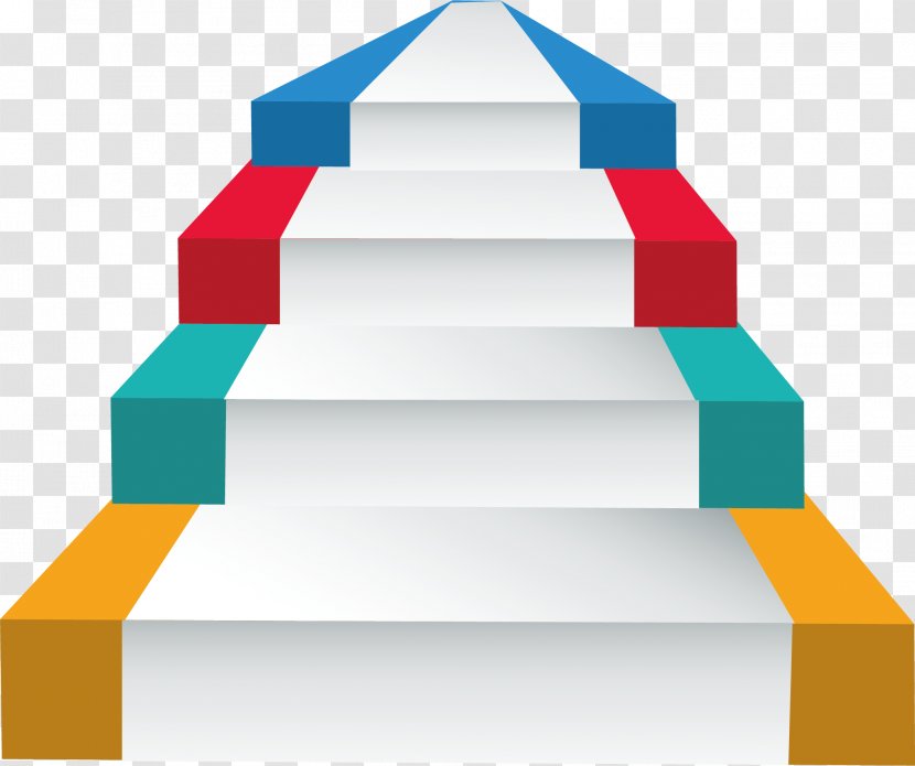 Fundal - Chart - Creative Stairs Transparent PNG