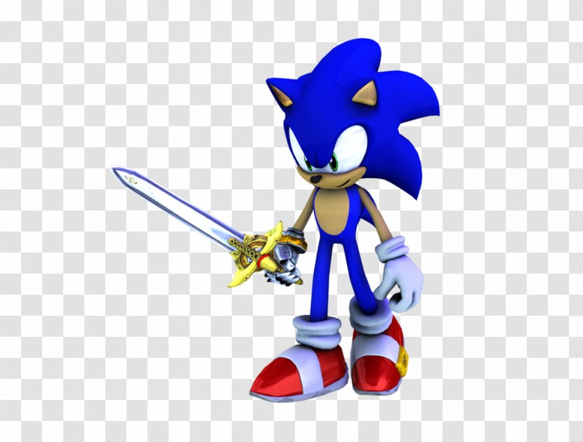 Sonic And The Black Knight Hedgehog 3D Galahad - 3d Transparent PNG