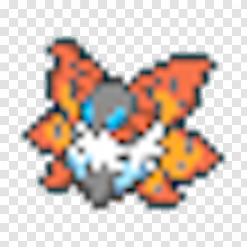 Pokémon X And Y Volcarona Pixel Art Bead - Larvesta - Groudon Transparent PNG
