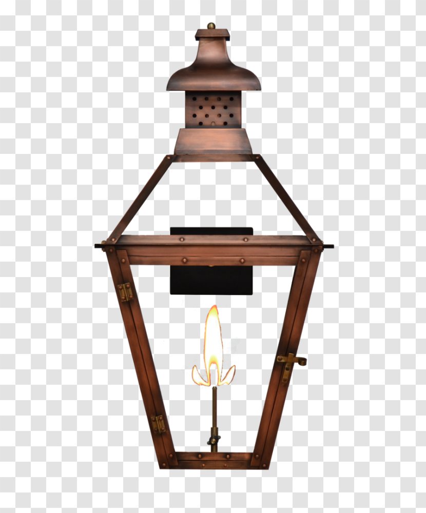 Gas Lighting Coppersmith Lantern - Sconce - Light Transparent PNG
