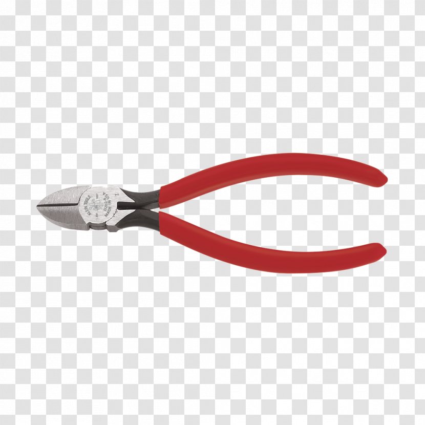 Diagonal Pliers Klein Tools Needle-nose Hand Tool - Wire Stripper Transparent PNG