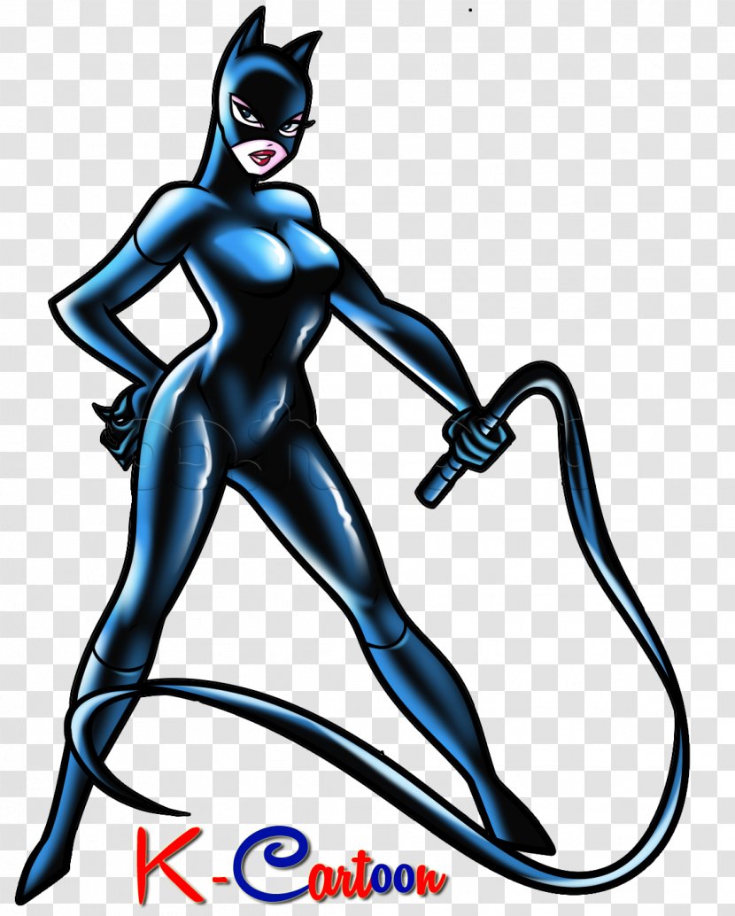 Catwoman Cartoon Clip Art - Female Transparent PNG
