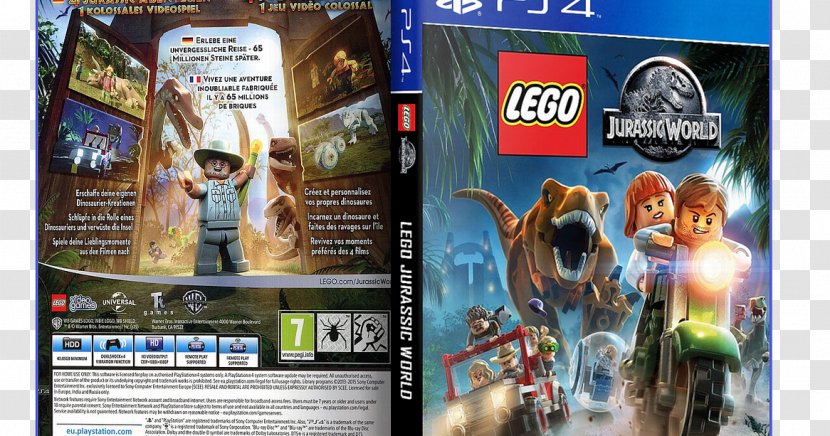 Lego Jurassic World Xbox 360 The Hobbit LEGO City Undercover Video Game - Playstation 4 Transparent PNG