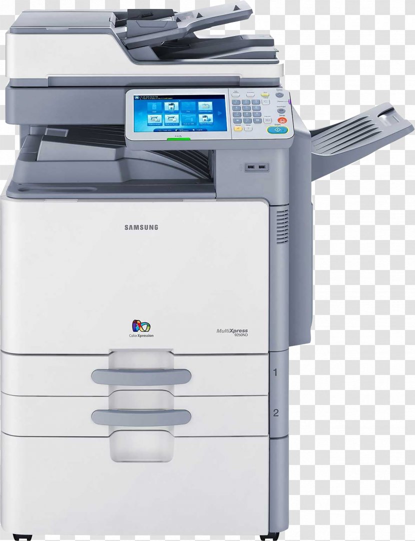Multi-function Printer Samsung CLX-9250ND Laser Printing Photocopier Transparent PNG
