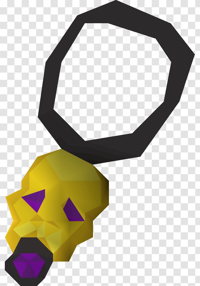 Old School RuneScape Clip Art Amulet Wikia - Yellow Transparent PNG