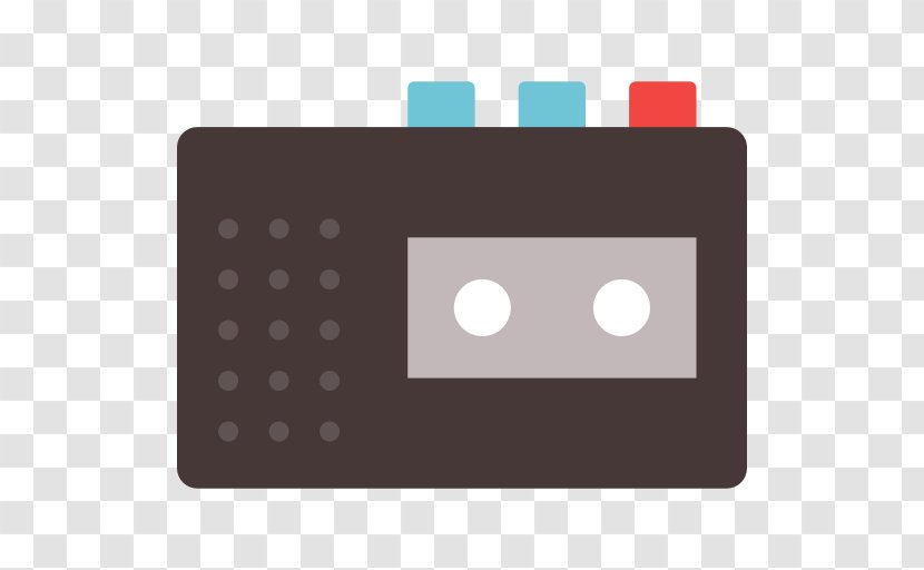 Compact Cassette Icon - Sound Recording And Reproduction - Radio Transparent PNG