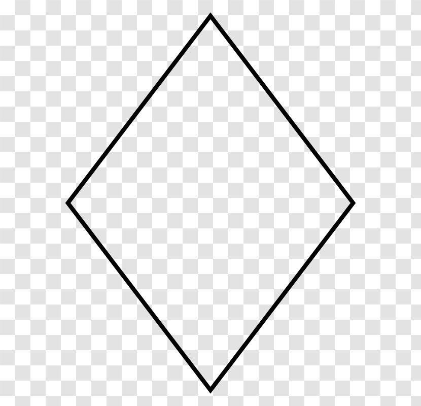 Parallelogram Rhombus Quadrilateral Escutcheon Clip Art - Lozenge - Free Cliparts Transparent PNG