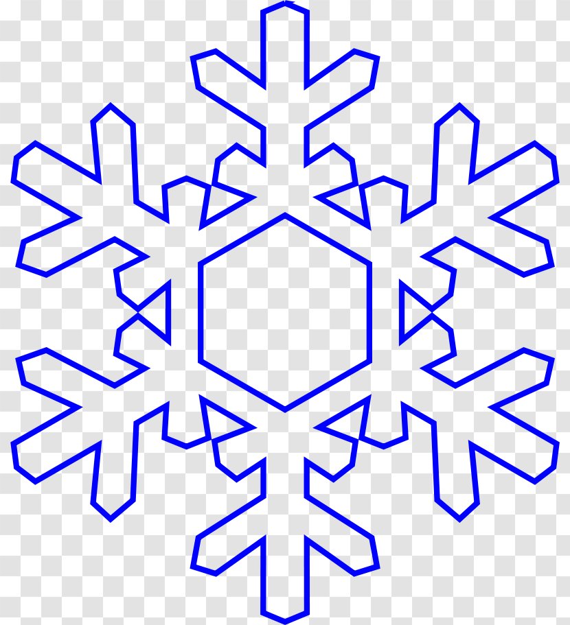 Snowflake Crystal Free Content Clip Art - Snow - Clipart Transparent PNG