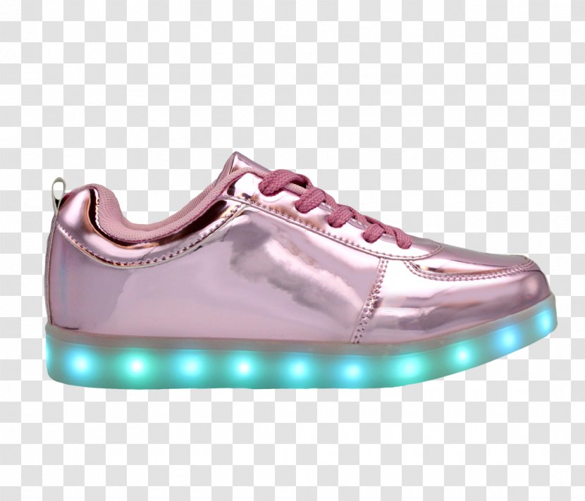 Light-emitting Diode Shoe Sneakers Pink - Color - Boots Transparent PNG
