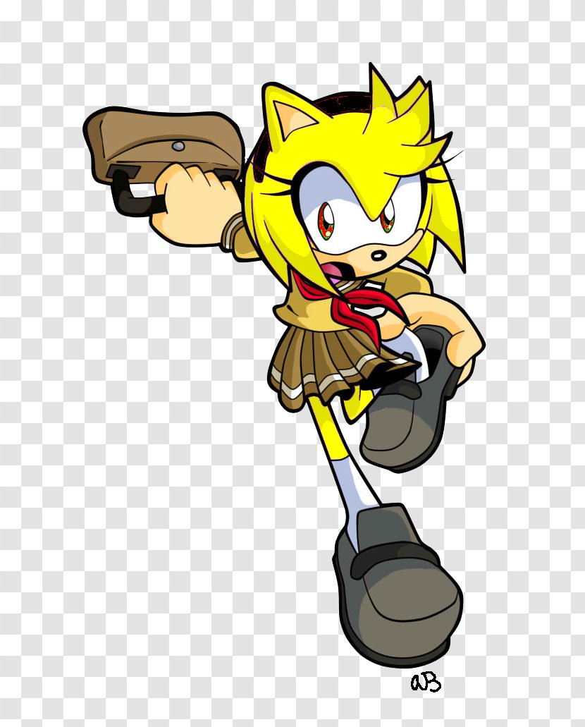 Amy Rose Shadow The Hedgehog Sonic CD - Yellow Transparent PNG