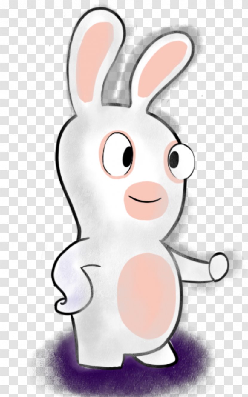 Mario + Rabbids Kingdom Battle Domestic Rabbit Luigi Rayman Hare - Flower Transparent PNG