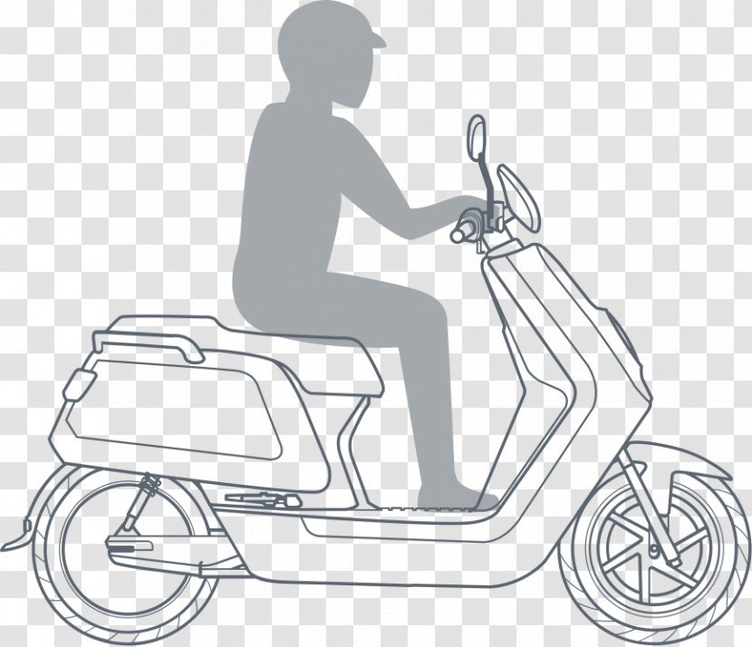 Electric Motorcycles And Scooters Vehicle Motor - Motorcycle - Scooter Transparent PNG