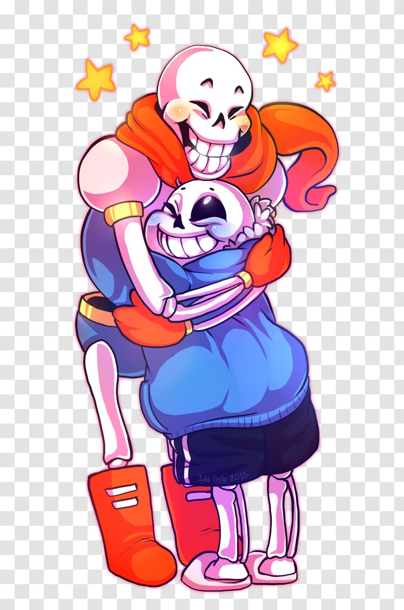 Undertale Hug Papyrus Art - Watercolor Transparent PNG