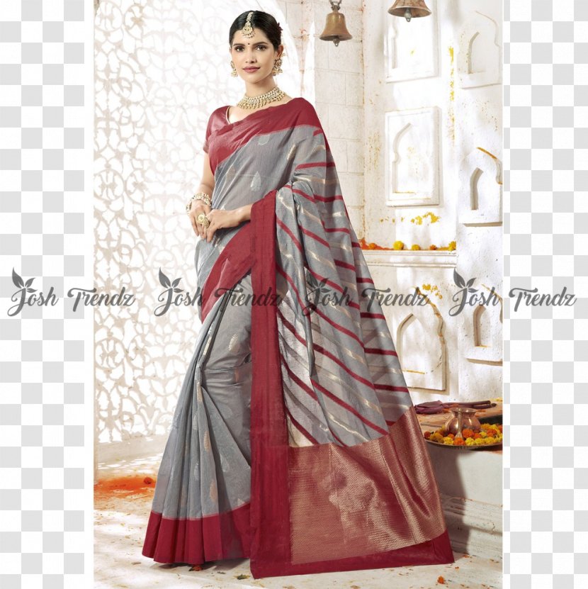Art Silk Weaving Sari - Wholesale - Woven Fabric Transparent PNG