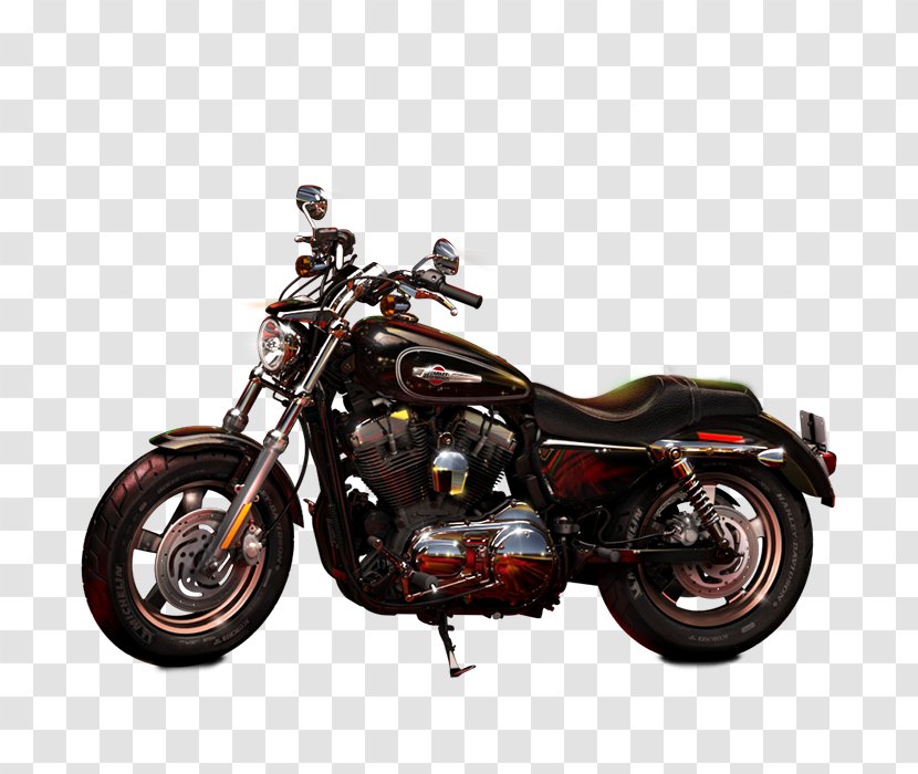 Harley-Davidson Sportster Custom Motorcycle Super Glide - Harleydavidson Tri Ultra Classic Transparent PNG