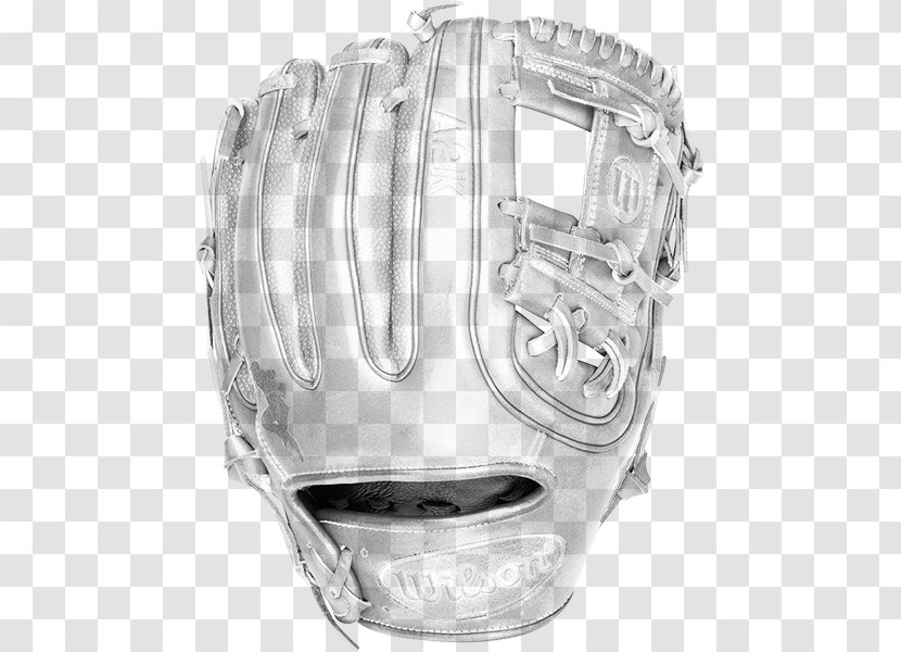 Baseball Glove Silver Transparent PNG