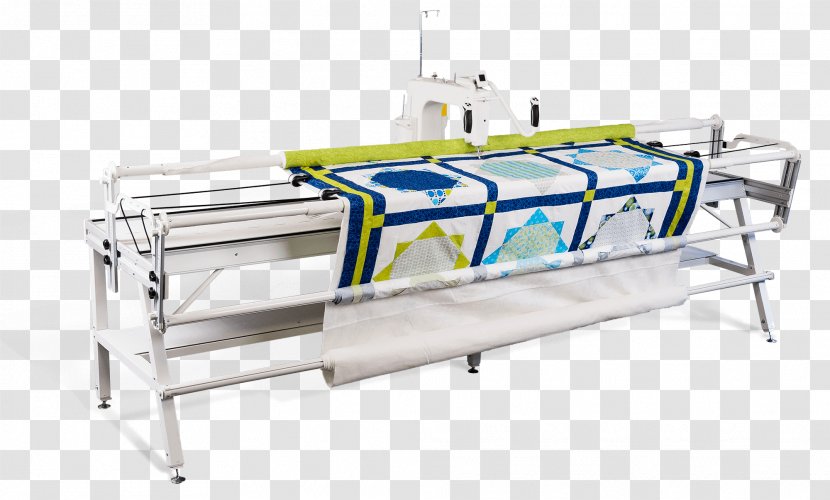 Machine Quilting Longarm Sewing Machines - Table - Machinery Border Transparent PNG