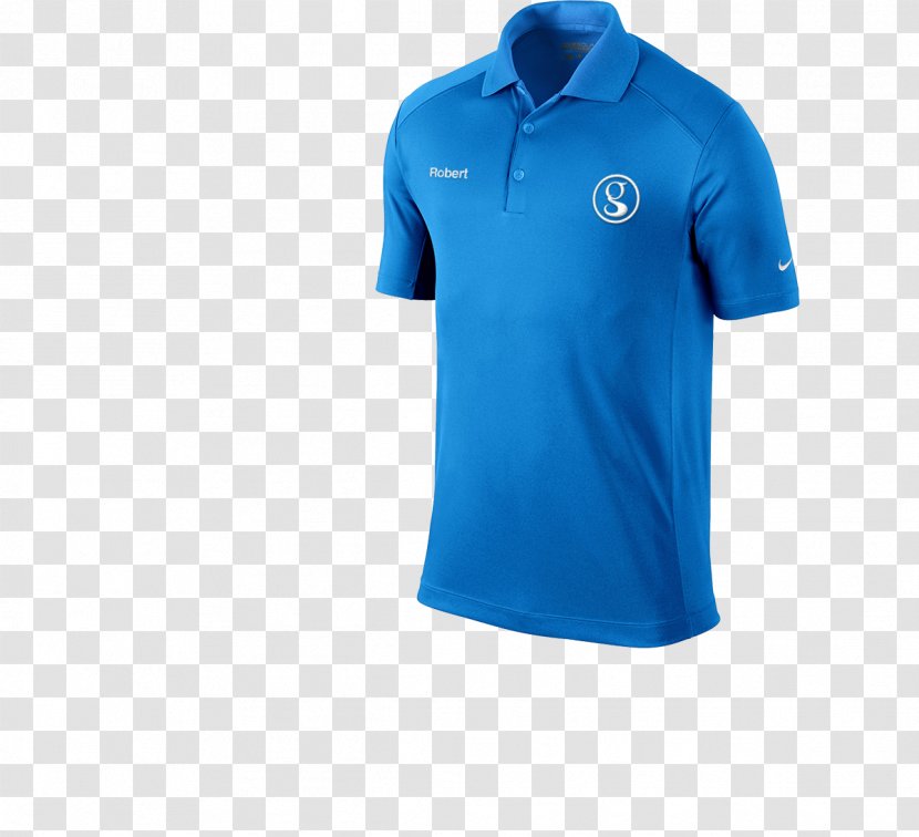 T-shirt Polo Shirt Amazon.com Clothing Nike - Blue Transparent PNG